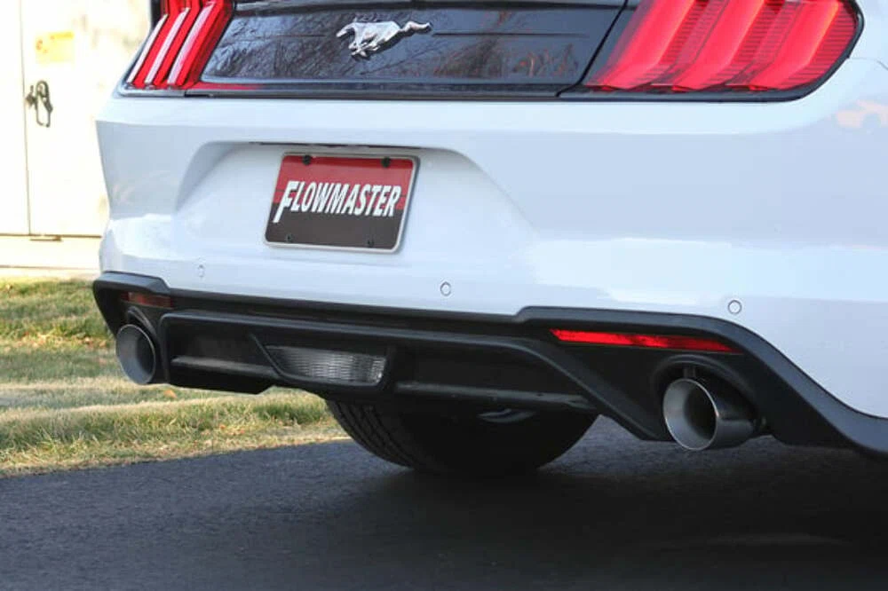 2015-2023 Ford Mustang Axle-Back Exhaust Flowmaster Stainless Steel
